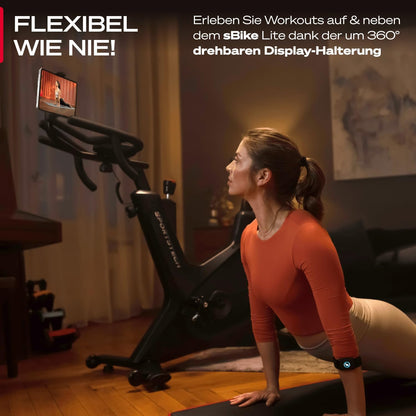 Sportstech Sbike Lite: Heimtrainer mit App & Tablet-Halterungl