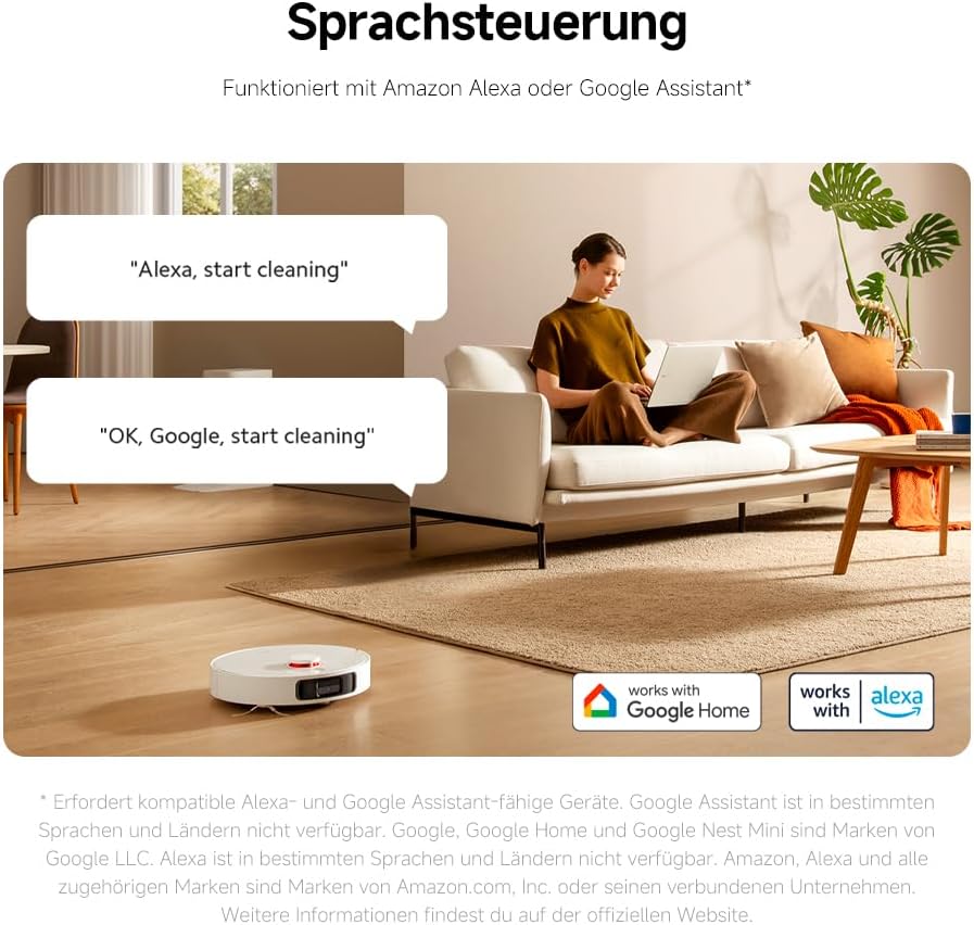 Xiaomi Robot Vacuum X20+ Saugroboter: 6000Pa, Absaugstation, Auto-Trocknung, LDS Navigationd