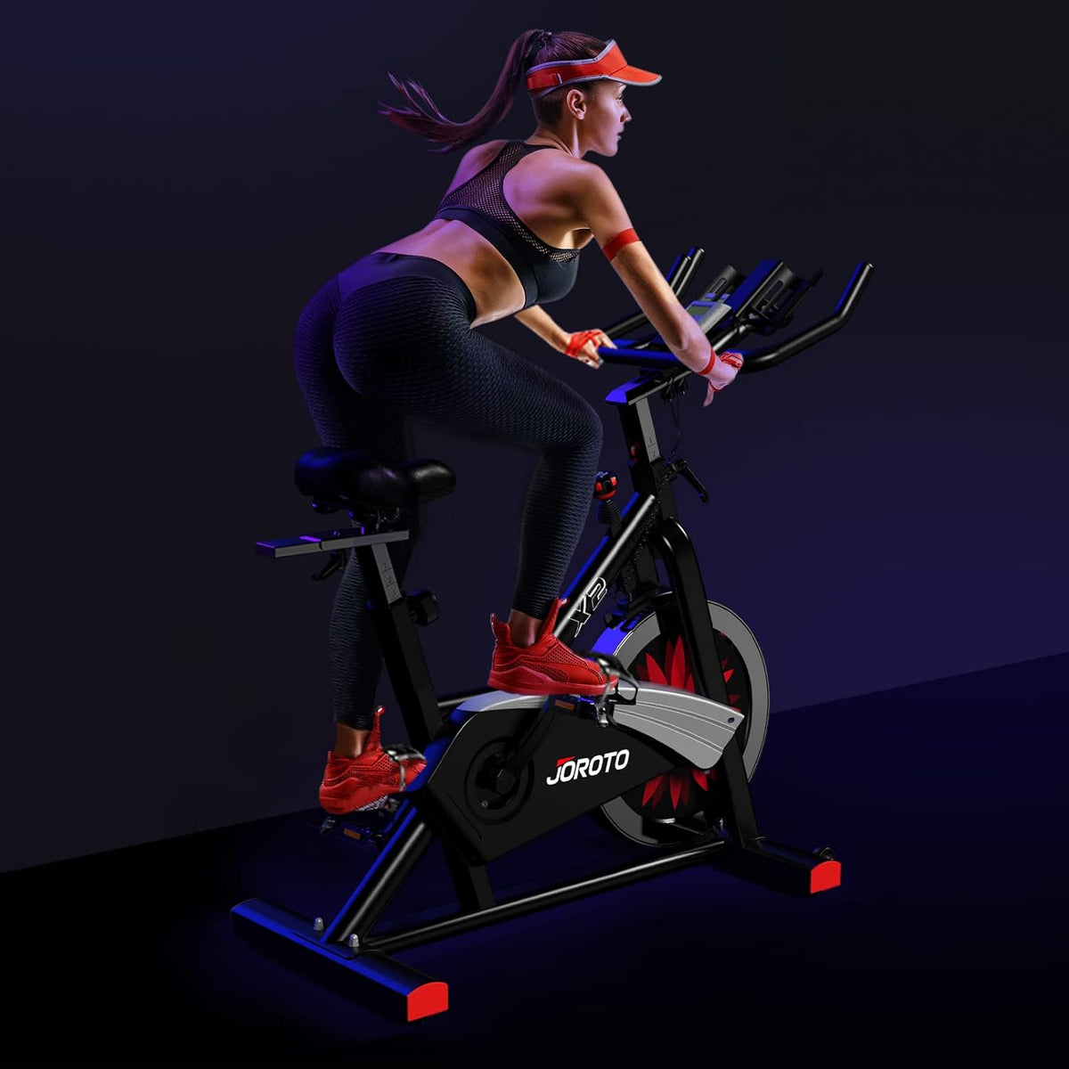 JOROTO X2 Pro: Heimtrainer mit Magnetwiderstand & LCD-Monitorl
