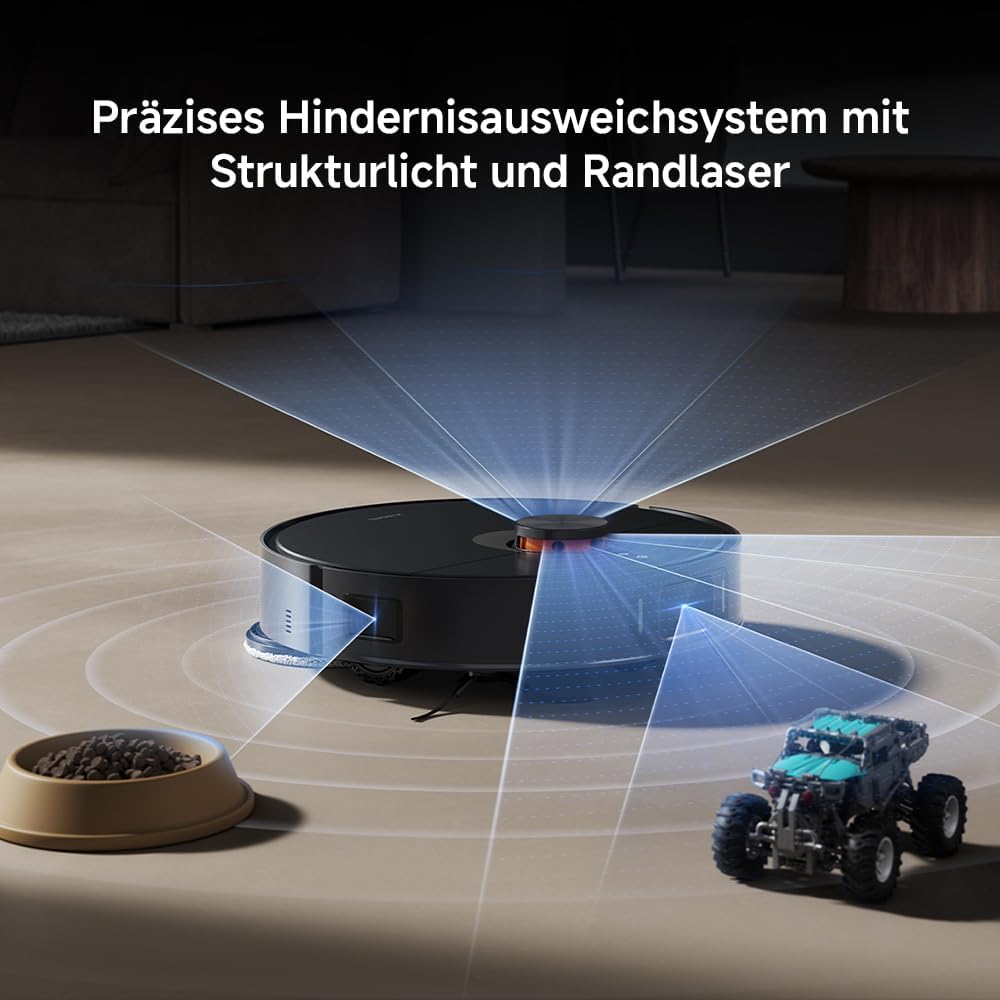Xiaomi X20 Max, 8,000Pa, Dual Mop, Heißwasser, 75 Tage Staub, 5200mAhf