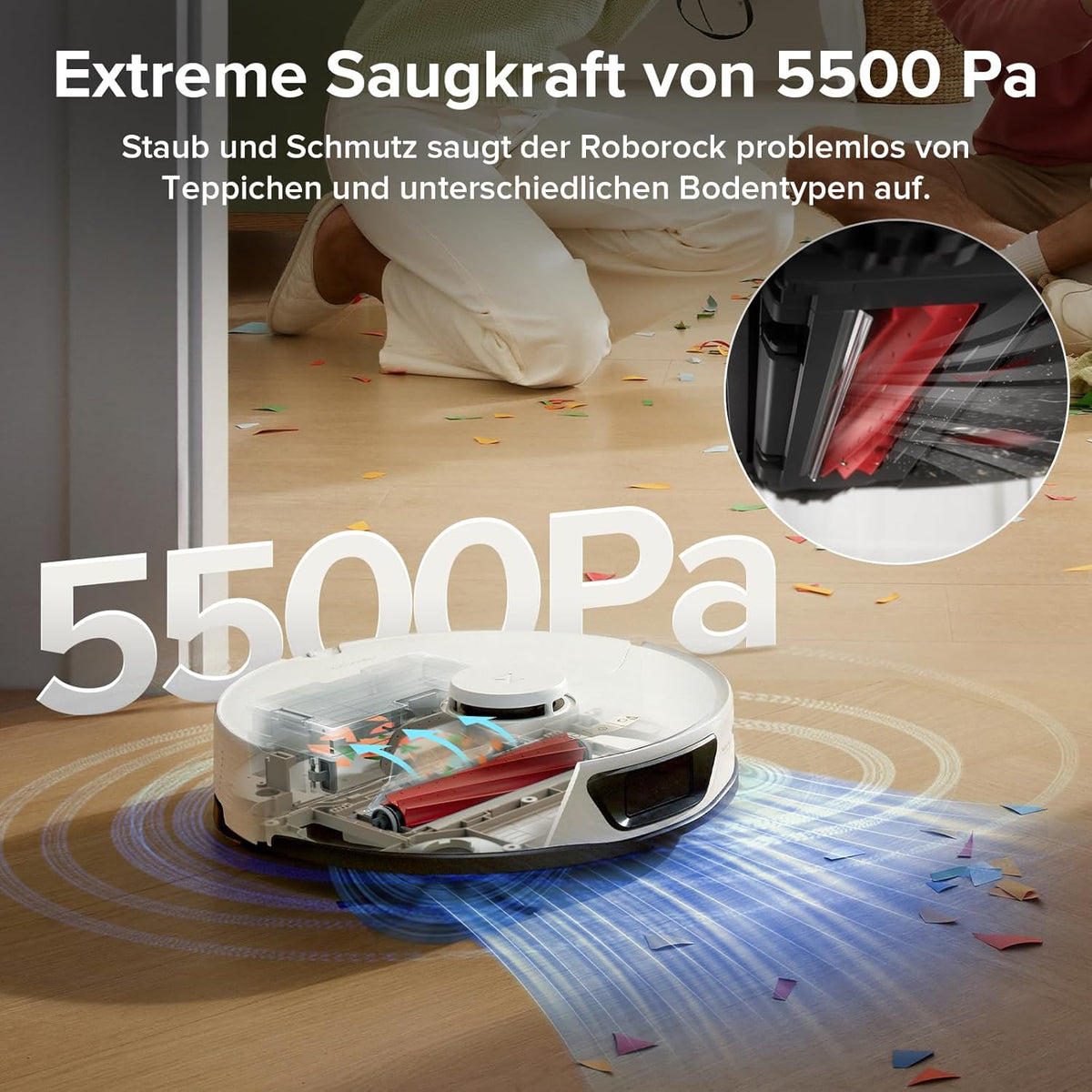 roborock S7 Max Ultra Saugroboter – Ultimativer Reinigungsroboter mit All-in-One Stationd