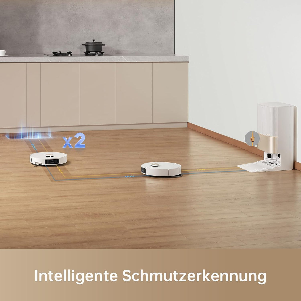 Dreame X40 Ultra Robot Vacuum with Mop, 12,000Pa, Self-Cleaning & Auto Emptyf
