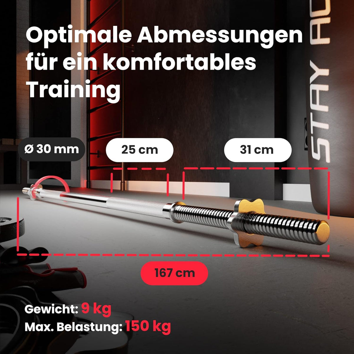 Hop-Sport Hantelbank: Multifunktional mit Latzug, verstellbarer Schrägbank & Hantelsetl