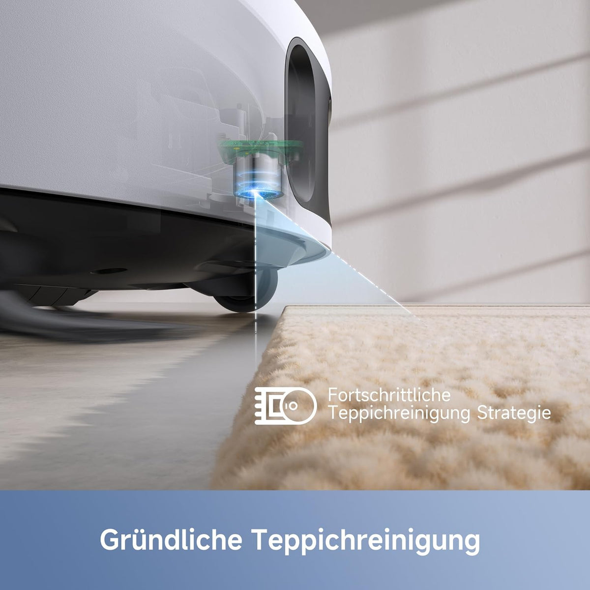 Mova E30 Ultra, 7.000Pa, Selbstreinigung, 10,5 mm Hebemopp, Teppicherkennungf
