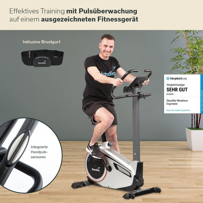 Skandika Morpheus: Ergometer mit 12 kg Schwungmassel