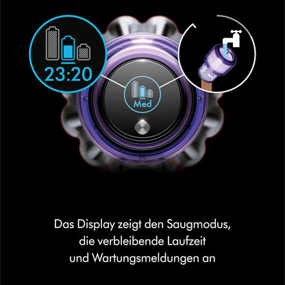 Dyson V11 Advanced Kabelloser Akku-Staubsauger für Ultimative Tiefenreinigung Nickel Violettd