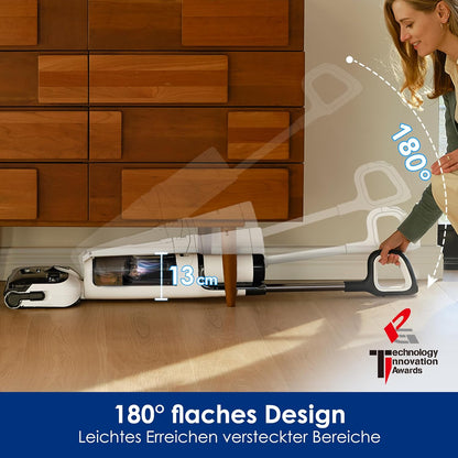 Tineco S6, 70°C Selbstreinigung, Flachdesign, 40 Min Laufzeitf