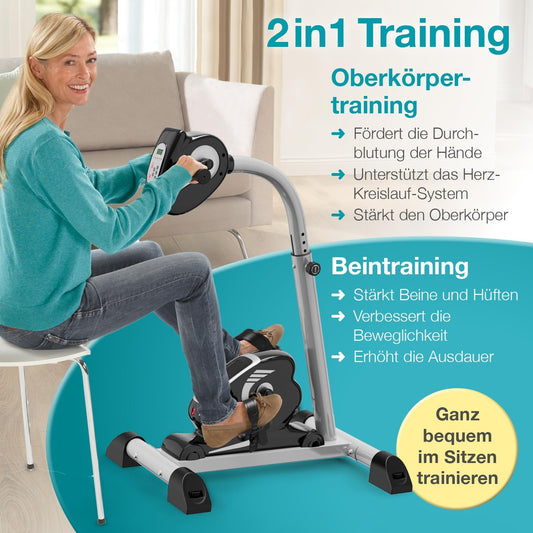 maxVitalis 2-in-1: Arm- und Beintrainer mit Motorunterstützungl