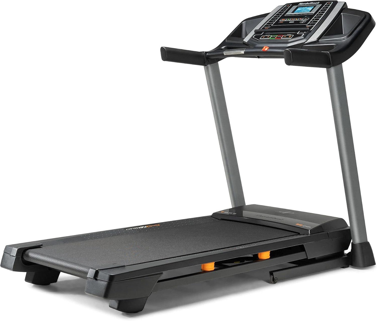 NordicTrack T-Serie: Laufband mit Steigung, Bluetooth, 136 kg Traglastl