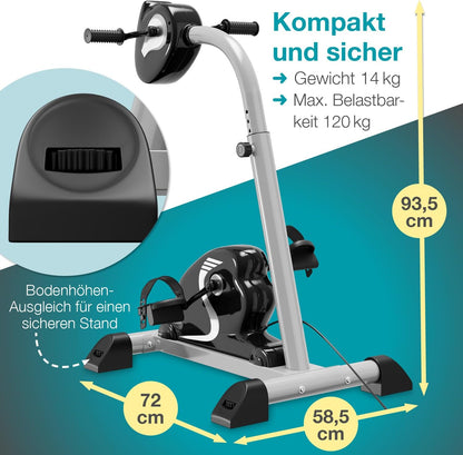 maxVitalis 2-in-1: Arm- und Beintrainer mit Motorunterstützungl