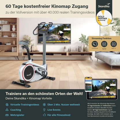 Skandika Morpheus: Ergometer mit 12 kg Schwungmassel