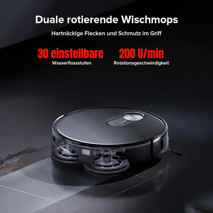 Roborock Qrevo Slim Saugroboter: Ultraflach, 11.000Pa, StarSight Navigation, 8-in-1 Dockd