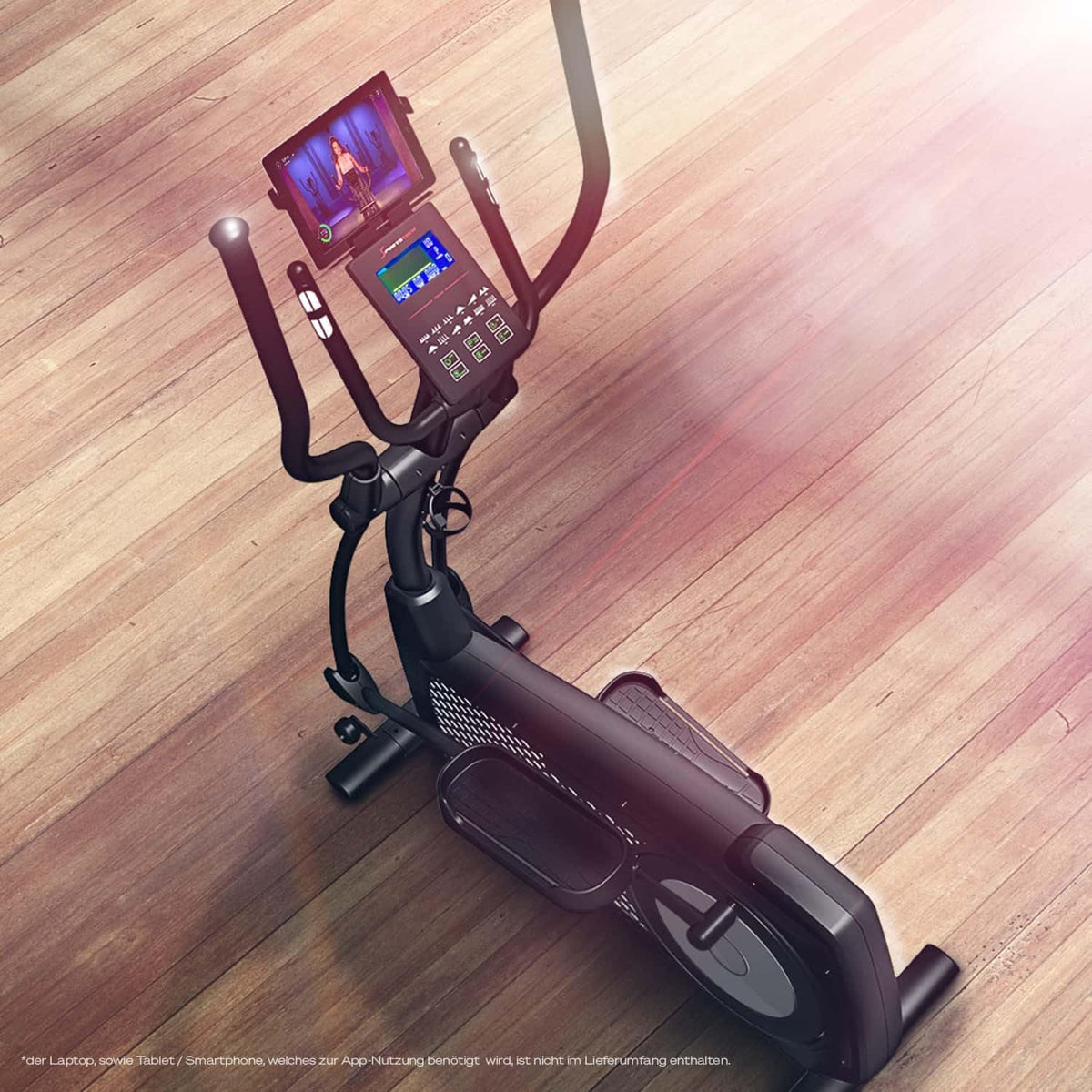 Sportstech CX2: Crosstrainer mit App, 27 kg Schwungmasse & Generatorl