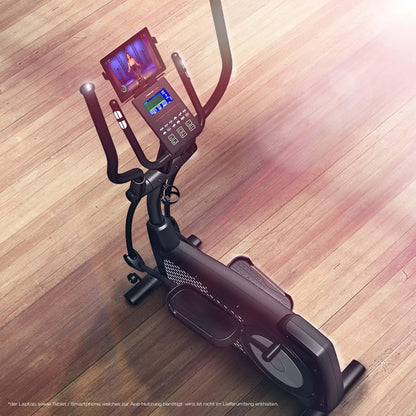 Sportstech CX2: Crosstrainer mit App, 27 kg Schwungmasse & Generatorl