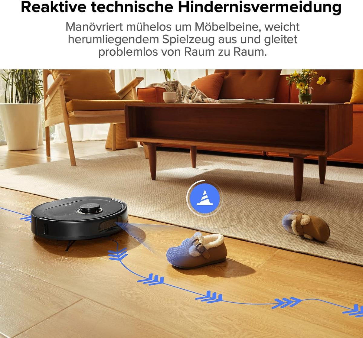 Roborock Qrevo Pro Set, 7000 Pa, FlexiArm™, 60 °C Moppreinigungf