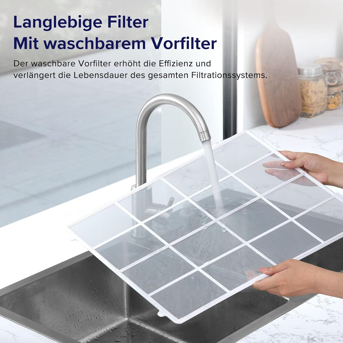 LEVOIT EverestAir Luftreiniger: Große Räume, Allergiker, Smart WiFi, Alexa, Leise 26dBd