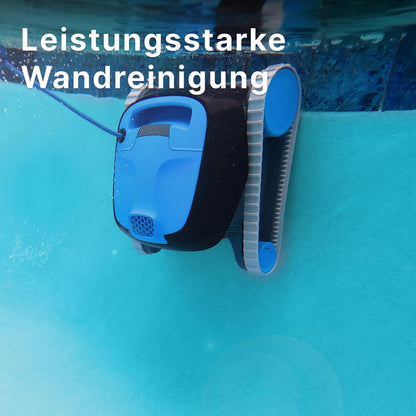 Dolphin Nautilus CC Poolroboter mit Kabel, Boden- und Wandreinigung, energiesparend, für Einbaupools bis 10 mf