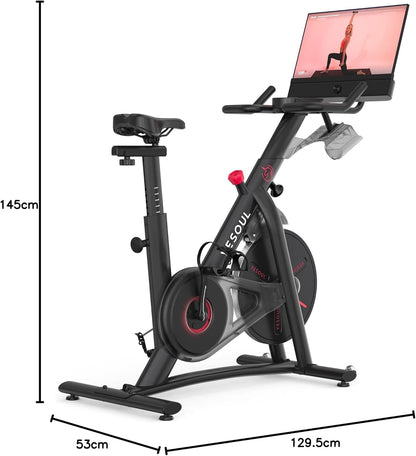 YESOUL G1M Plus: Leises Indoor‑Bike mit 21,5″ FHD‑Displayl