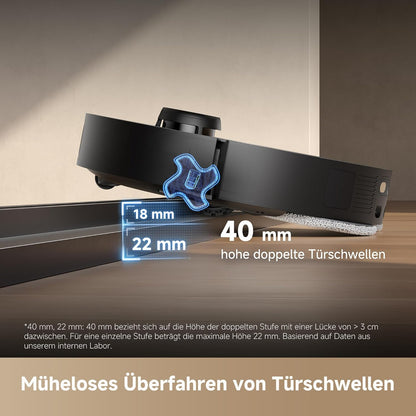 Dreame L40s Pro Ultra, 19,000Pa, Selbstreinigend, Hindernisvermeidung, Sprachsteuerungf