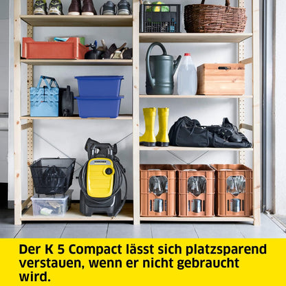 Kärcher K 5 Compact Home Hochdruckreiniger, 145 bar, Flächenreiniger T5f