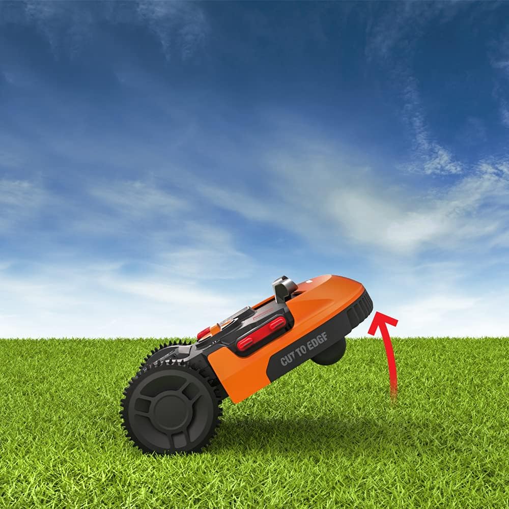 WORX M WR141E Mähroboter 500 m² für kleine Gärten, Akku & Selbstfahrendf
