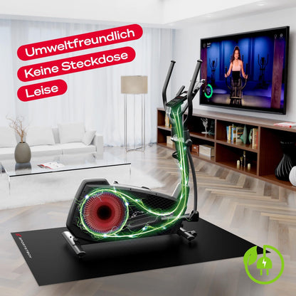 Sportstech CX2: Crosstrainer mit App, 27 kg Schwungmasse & Generatorl