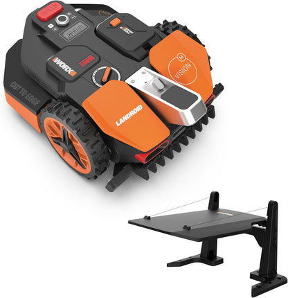 WORX Vision M800 Mähroboter 800 m² ohne Kabel, KI & Igelschutzf