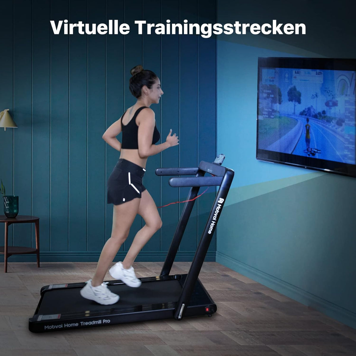 Mobvoi Home Laufband Ultra: 3‑in‑1 Gehen & Laufen für Zuhausel