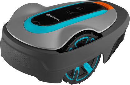 Gardena Mähroboter Sileno City (15010-20), Türkis, Orange, Schwarz, Grau, Bis zu 600 m²