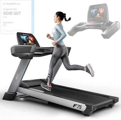 Sportstech F75: Profi-Laufband, klappbar, 7 PS, Android, Made in Germanyl