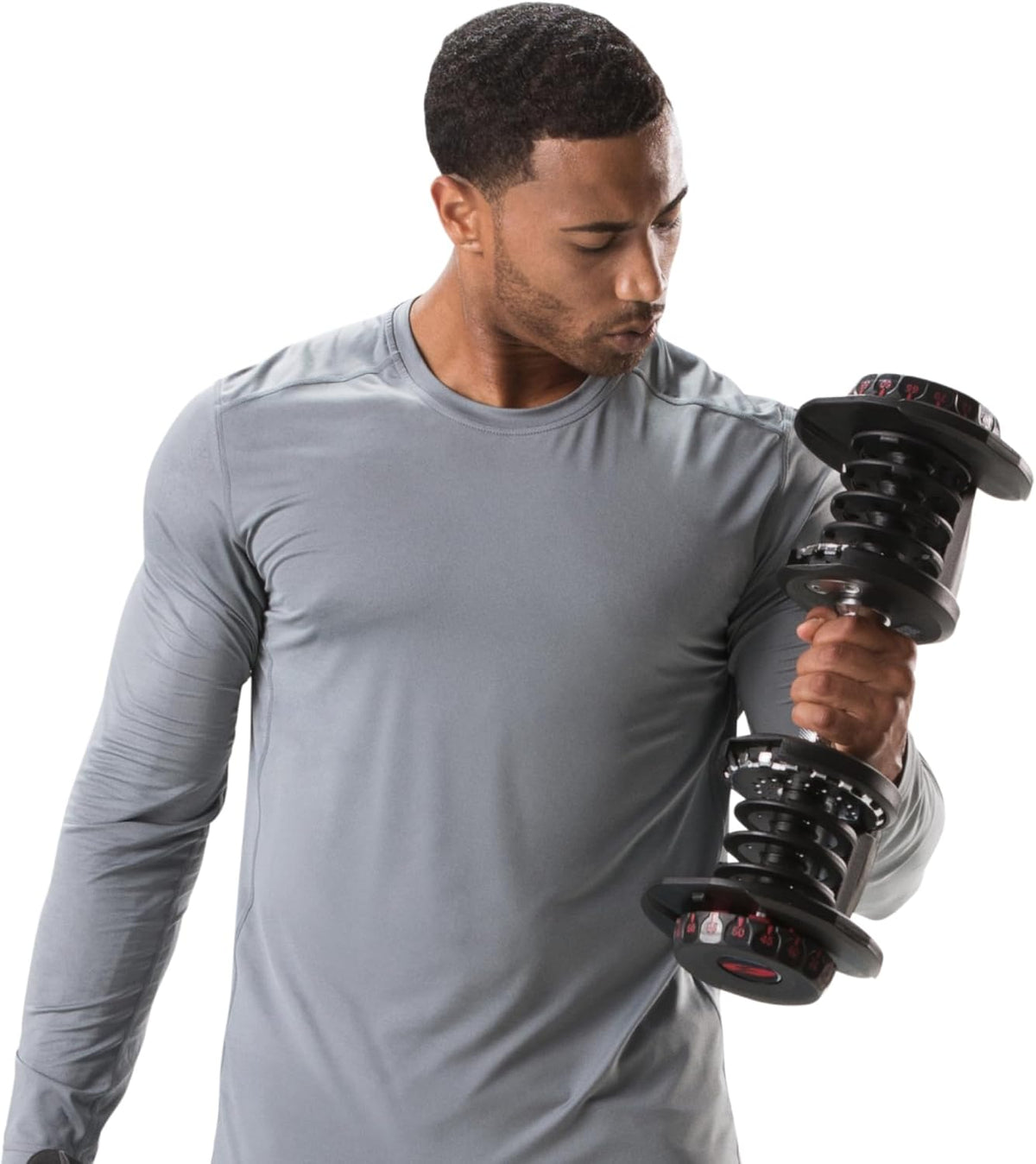 Bowflex SelectTech: Verstellbare Einzelhantel mit Gewichtssysteml