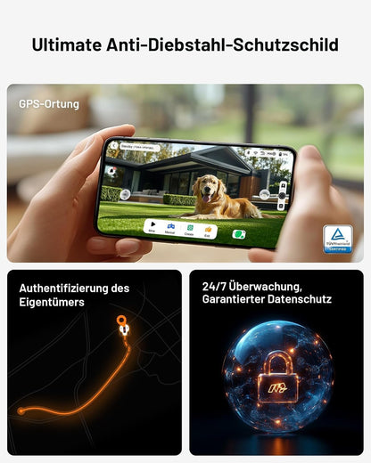MAMMOTION YUKA 2000, 2000m², Ohne Kabel, NetRTK+Vision, 4G, 50% Steigungf