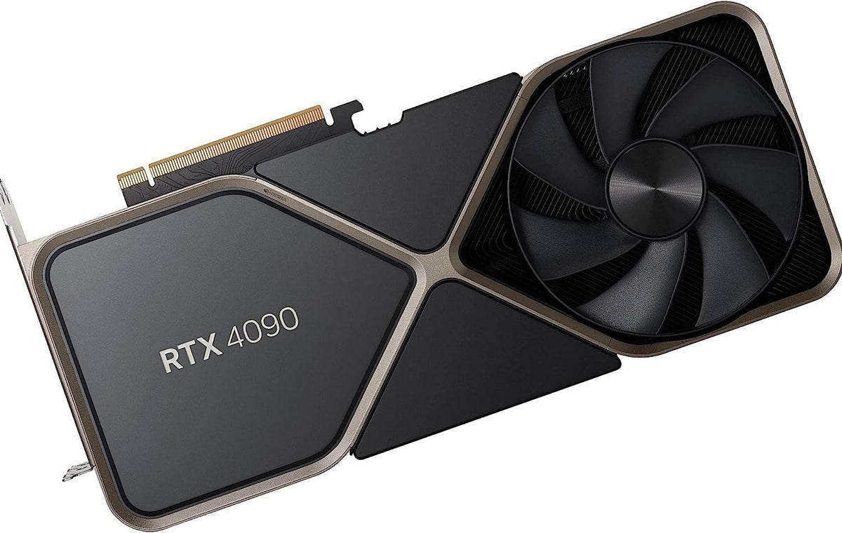 New GeForce RTX 4090 24GB Founders Edition Graphics Card GDDR6X Titanium Black
