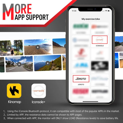 JOROTO X4S: Bluetooth Heimtrainer mit Magnetwiderstandl