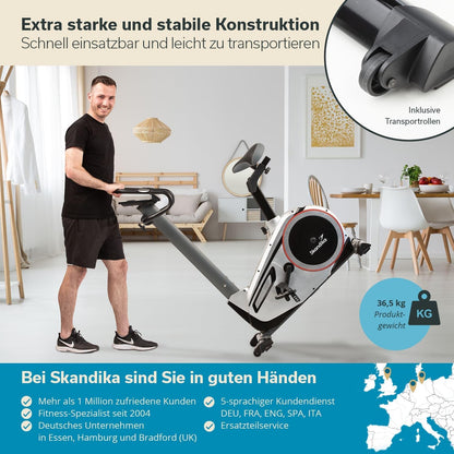 Skandika Morpheus: Ergometer mit 12 kg Schwungmassel