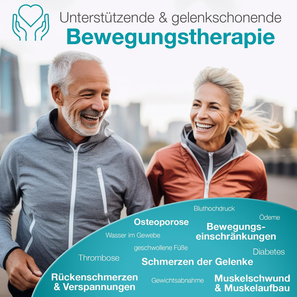 maxVitalis 2-in-1: Arm- und Beintrainer mit Motorunterstützungl