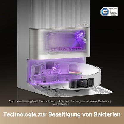 dreame X50 Ultra Complete Saugroboter: Intelligente Wischfunktion, 20.000 Pa, Hindernisüberwindungd