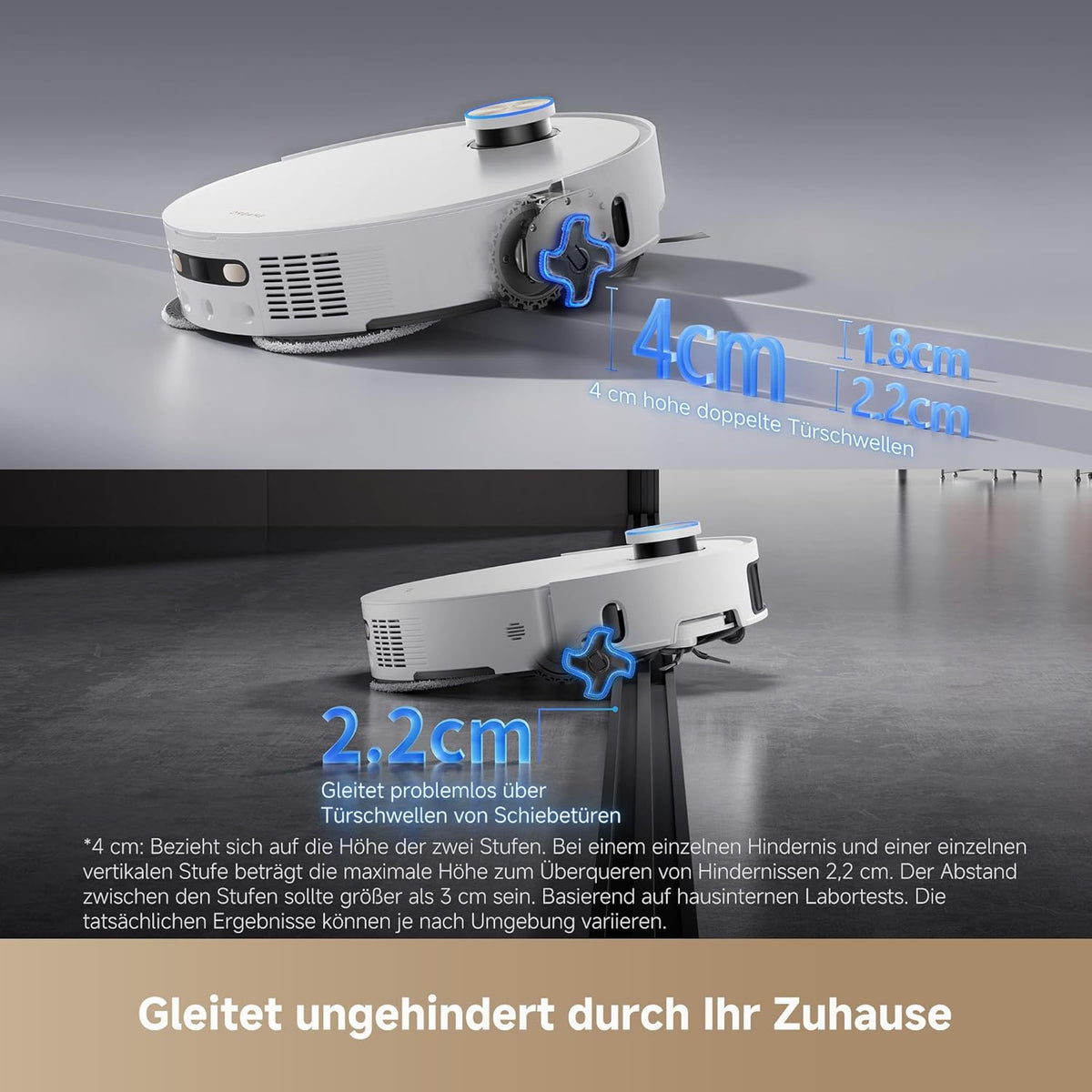 Dreame L50 Pro Ultra Saug- & Wischroboter: Auto-Entleerung, Selbstreinigung, 19.500 Pad