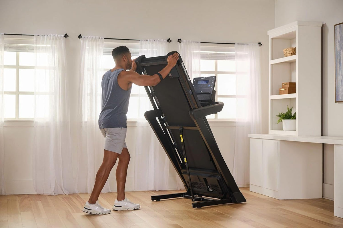 NordicTrack T-Serie: Laufband mit Steigung, Bluetooth & 136 kg Tragkraftl
