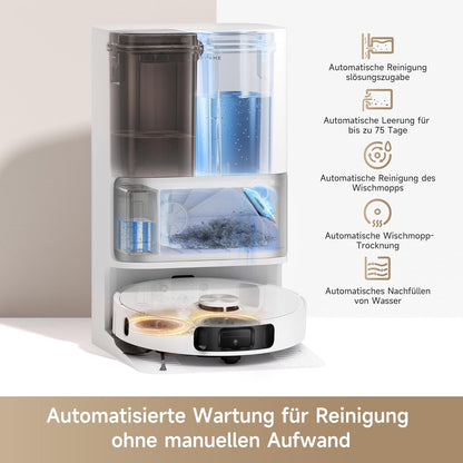 dreame L10s Ultra Gen 2 Saugroboter, MopExtend, 10.000Pa Vormax, Tierfreundlich, Vollautomatischd