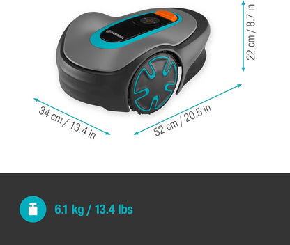 Gardena SILENO minimo 250 Mähroboter, Bluetooth & Appf
