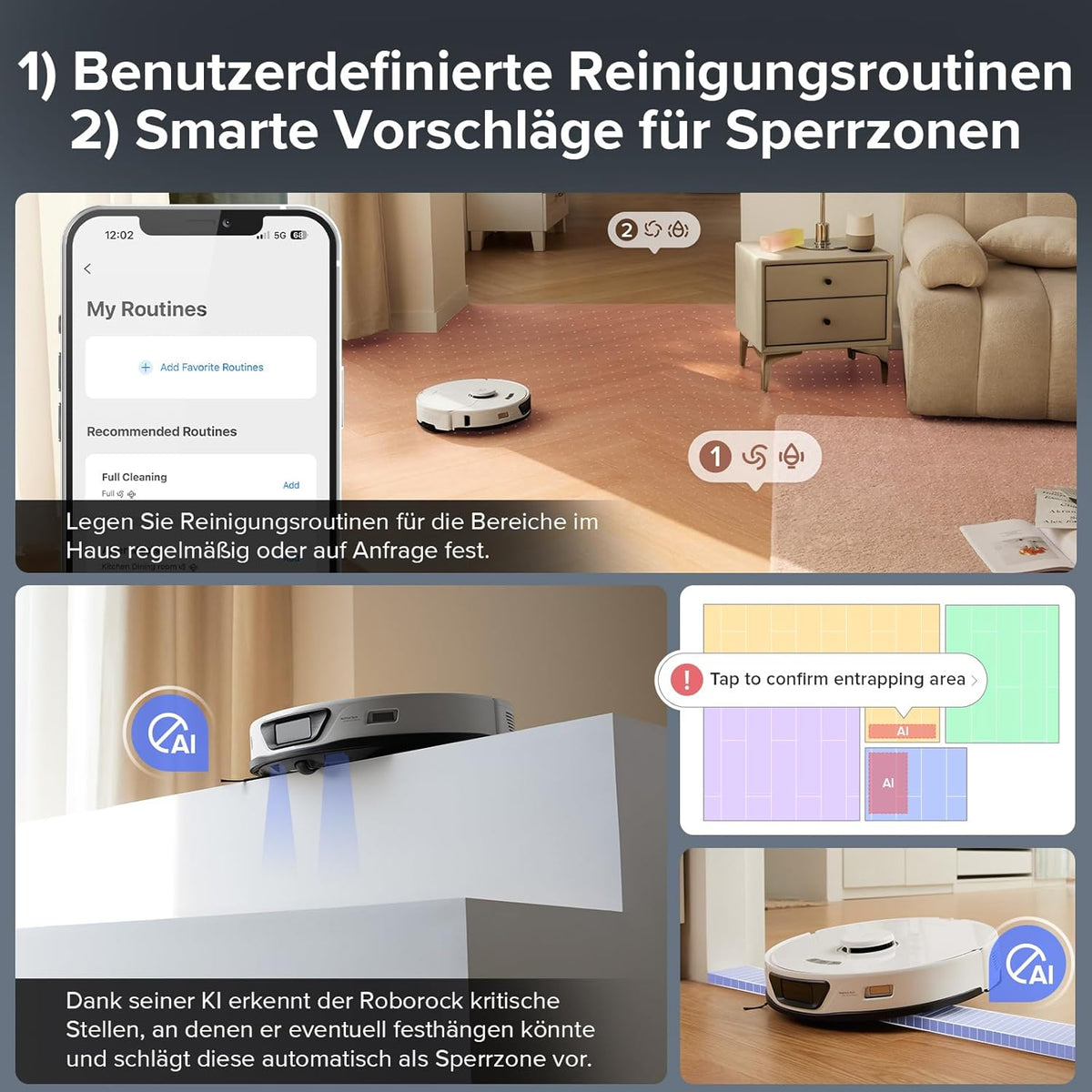 roborock S7 Max Ultra Saugroboter – Ultimativer Reinigungsroboter mit All-in-One Stationd
