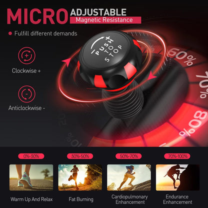 JOROTO X2 Pro: Heimtrainer mit Magnetwiderstand & LCD-Monitorl
