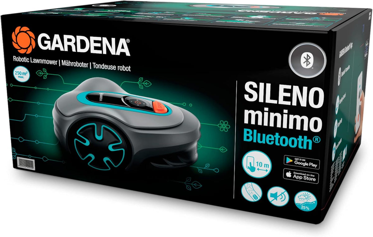 Gardena SILENO minimo 250 Mähroboter, Bluetooth & Appf