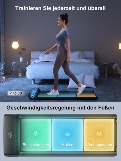 Kingsmith Klappbares Laufband: Für Büro & Zuhause mit LED‑Display & Appl