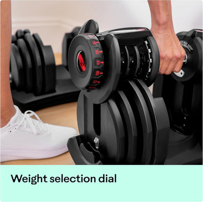 Bowflex SelectTech: Verstellbare Einzelhantel mit Gewichtssysteml