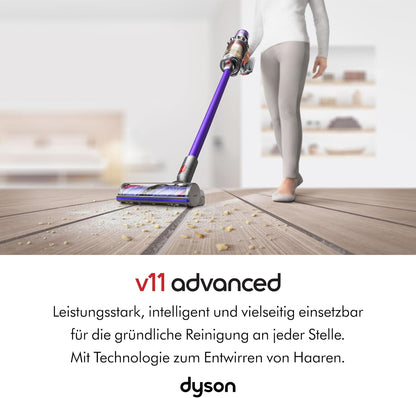Dyson V11 Advanced Kabelloser Akku-Staubsauger für Ultimative Tiefenreinigung Nickel Violettd