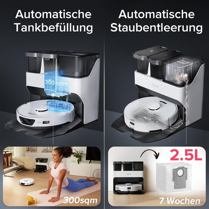 roborock S7 Max Ultra Saugroboter – Ultimativer Reinigungsroboter mit All-in-One Stationd