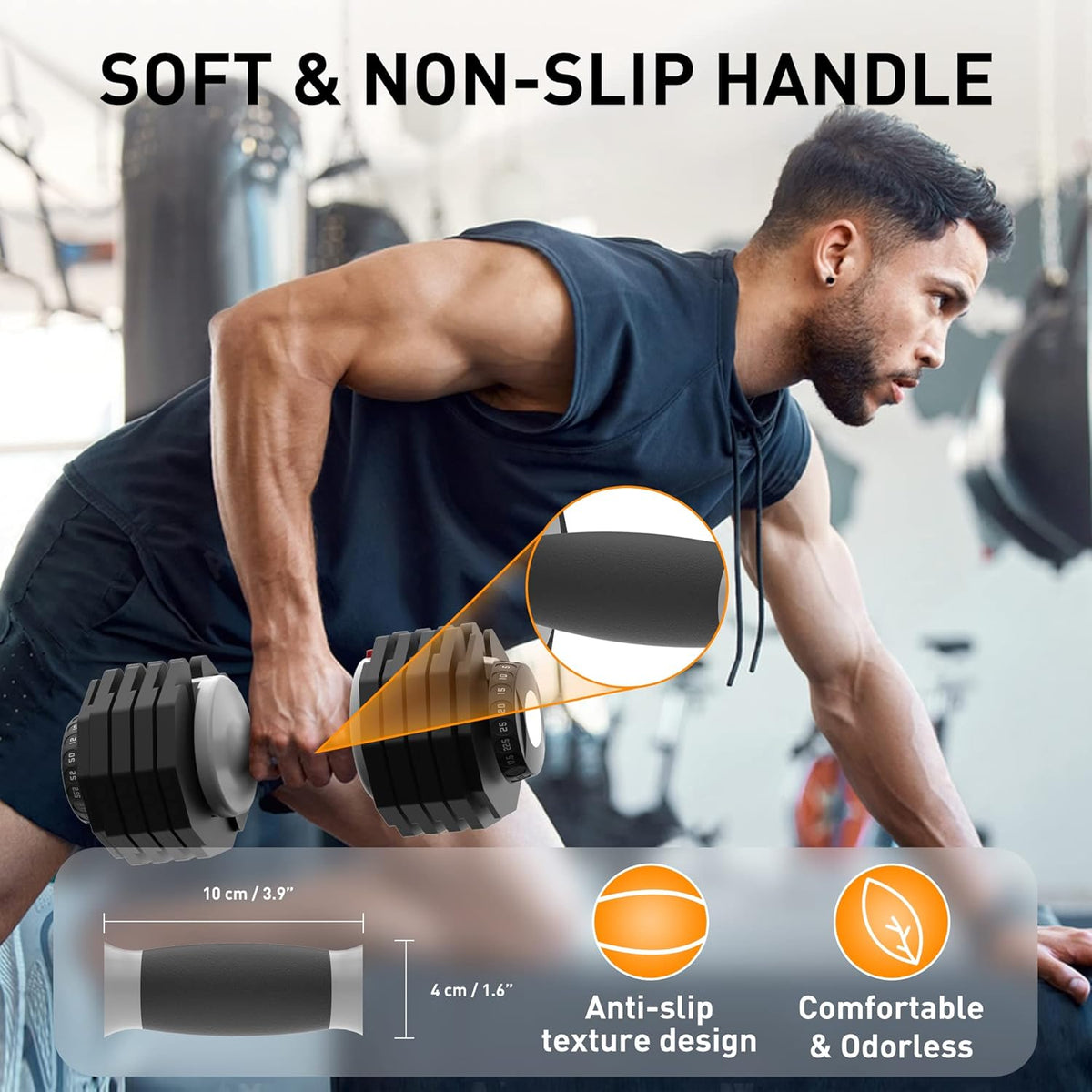 ATIVAFIT Verstellbare Kurzhantel: Für Damen & Herren, ideal fürs Heimtrainingl