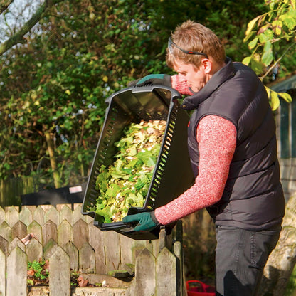 Bosch Turbinenhäcksler AXT 25 TC (2.500 W; geeignet für Holz und harte Gartenabfälle; integrierte Fangbox 53 l; in Karton)f